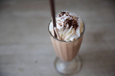 chocolate milk shake
