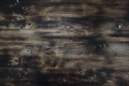 Old dark wood backgroundの写真素材