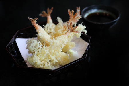 Tempura Fried shrimp Japanese styleの写真素材