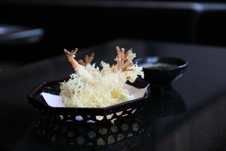 Tempura Fried shrimp Japanese styleの写真素材