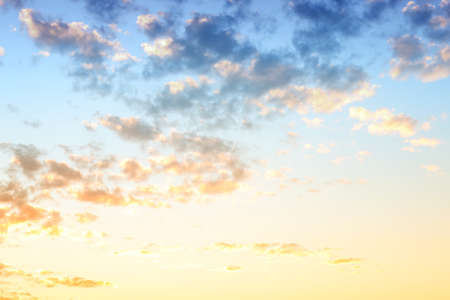 Sky background in sunrise dawnの写真素材