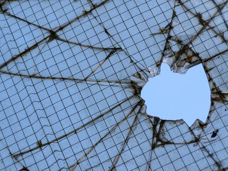 broken window