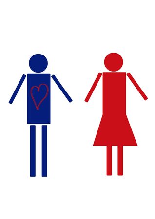 couple in loveの写真素材