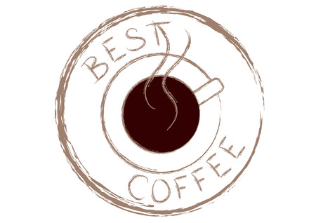vector coffee cup designのイラスト素材