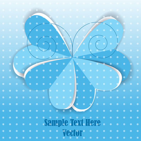 paper vector butterfly backgroundのイラスト素材