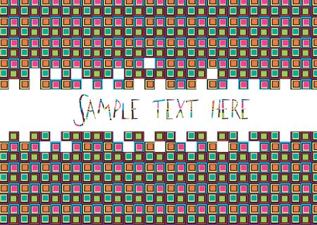 abstract squares backgroundのイラスト素材