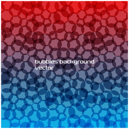 colorful vector bubbles backgroundのイラスト素材