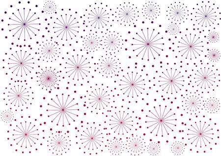 vintage vector paisley flowersのイラスト素材