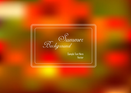 color vector blurry background with frame for textのイラスト素材