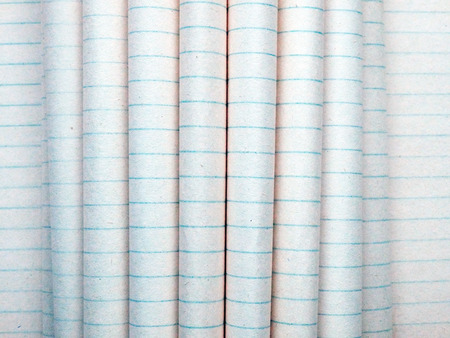 lines exercise book fanの写真素材