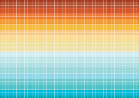 bright vector summer background of squaresのイラスト素材