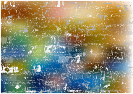grungy vector bricks texture on bokeh bright backgroundのイラスト素材