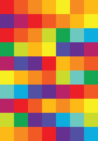 abstract vector background with color harmonies squaisesのイラスト素材