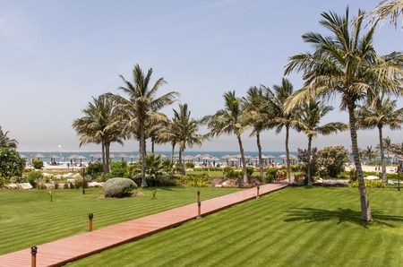 Fujairah beach in United Arab Emiratesの写真素材