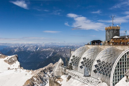 Zugspitze summit. Germany