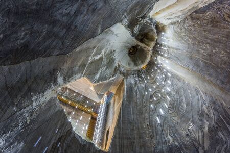 The Turda Salt Mine in Romania - one of the coolest underground place in the worldのeditorial素材