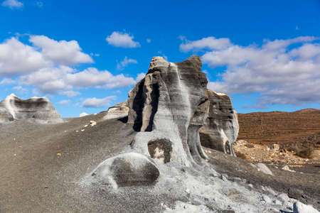 Rofera de Teseguite, volcanic rock formations on Lanzaroteの写真素材
