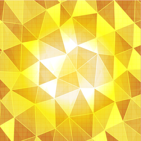 yellow geometric backgroundのイラスト素材