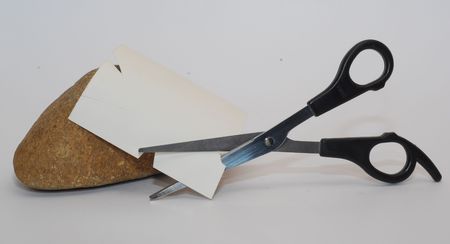 Rock, Paper, Scissors, SHOOT!の写真素材