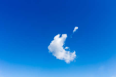 blue sky with cloud
