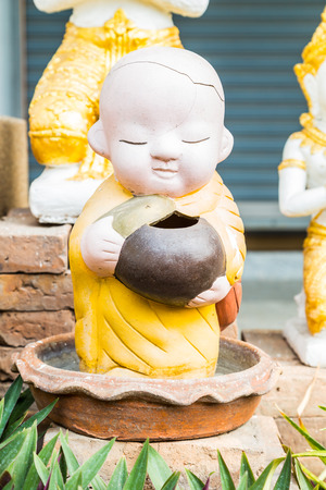 Little buddha statueの写真素材