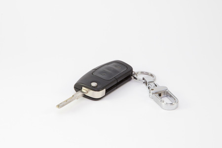 car key isolated on white