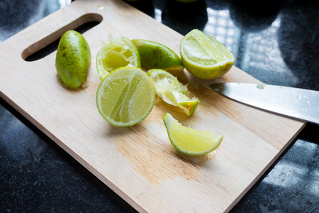 Fresh lime and slice