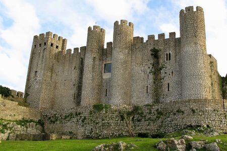 Obidos Castleの写真素材