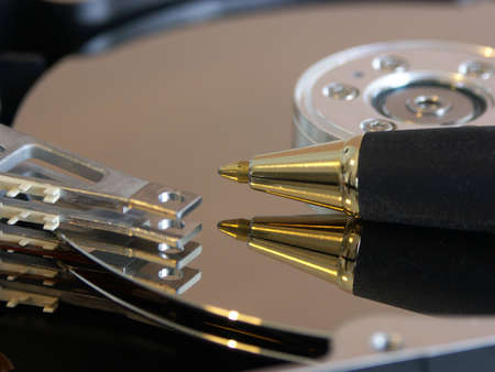 details of a computer's internal hard drive