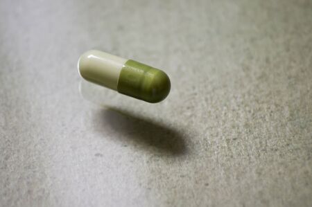 Beautiful capsule with great colors and amazing backgroundの写真素材