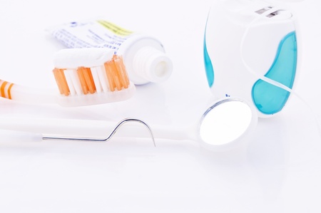 Some equipment that dentist use for dental care