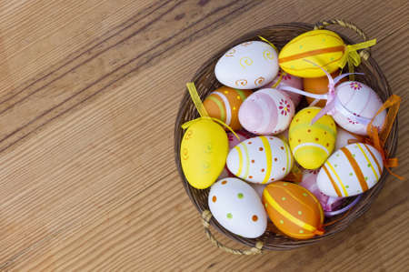 Easter eggs with great light and amazing colors