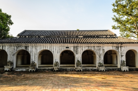 Khao Wang palace at petchaburi province,Thailandのeditorial素材