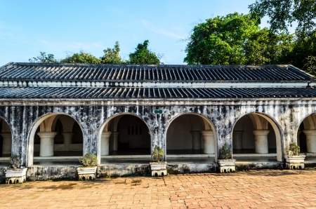 Khao Wang palace at petchaburi province,Thailandのeditorial素材