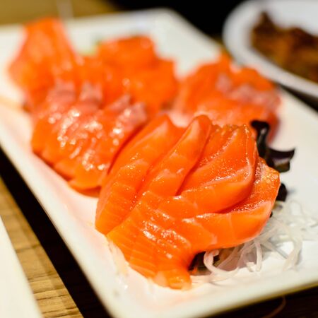fresh sushi traditional japanese foodの写真素材