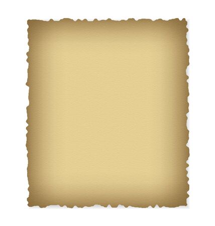 Old retro vintage paper on white backgroundのイラスト素材