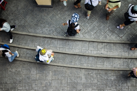 BANGKOK - Sep 22  Protesters hold an anti-Mae Wong Dam rally on September 22,2013 in Bangkok, Thailand  The protesters known as Stop EHIA Mae wong Dam by walking 388 Km  from Mae wong to Bangkok のeditorial素材