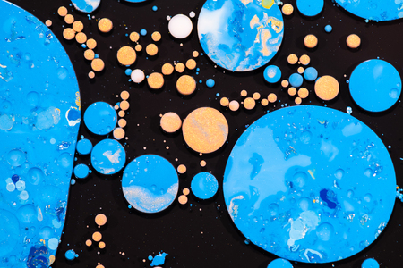 Marbled color abstract background. Liquid marble pattern. Creative background with abstract oil painted wavesの写真素材