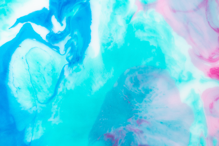 Marbled color abstract background. Liquid marble pattern. Creative background with abstract oil painted wavesの写真素材