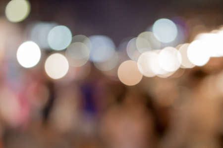 Defocused bokeh pastel lights for abstract backgroundの写真素材
