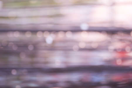 Defocused bokeh lights for abstract backgroundの写真素材