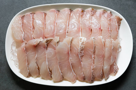 Fresh and delicious grouper fish fillets. Perfect for a healthy meal.