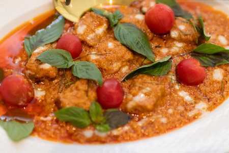 Thai red curry with chicken is one of the world's most popular curries.の写真素材