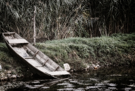 Boat on the lake