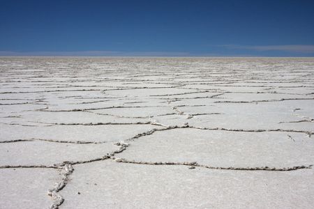 Salar de Uyuni in Sud Lipez Altiplano の写真素材