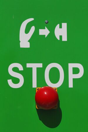 Emergency stop button