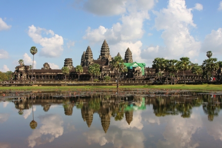 Reflections of Angkor Wat Temple