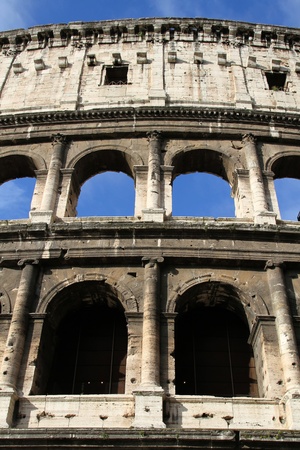 Colosseum is the largest amphitheatre in the worldの写真素材