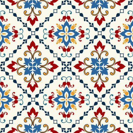 Seamless Damask Patternのイラスト素材