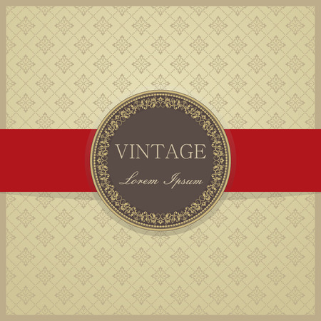 Vector set of golden vignettes and borders for design template. Elements in Victorian style. Luxury floral frames. Ornate decor for invitations, greeting cards, certificate, thank you message.のイラスト素材